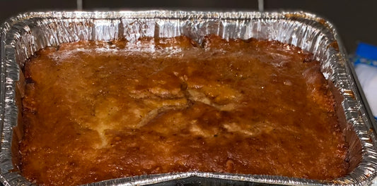 Infused Peach Cobbler